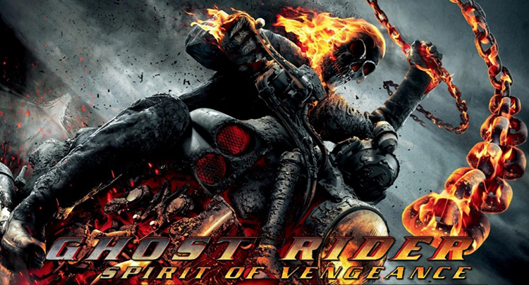 The Poster for Ghost Rider: Spirit of Vengeance