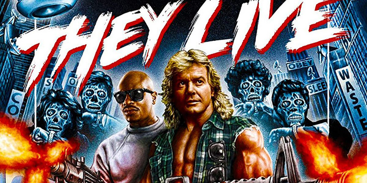They Live Blu-Ray Cover (Art Credit: Shout Factory)