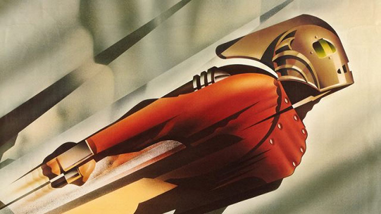 Promotional Art for The Rocketeer