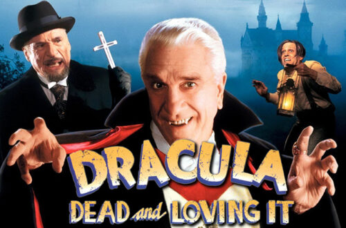 A poster for Dracula Dead and Loving It