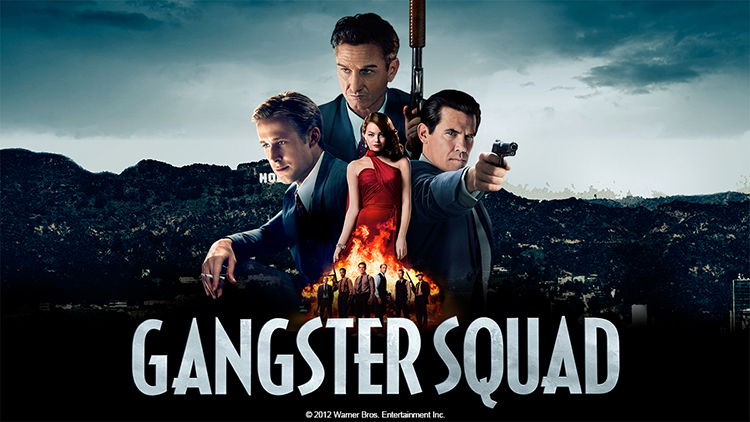 A poster for Gangster Squad