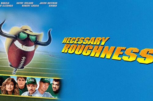 A poster for Necessary Roughness